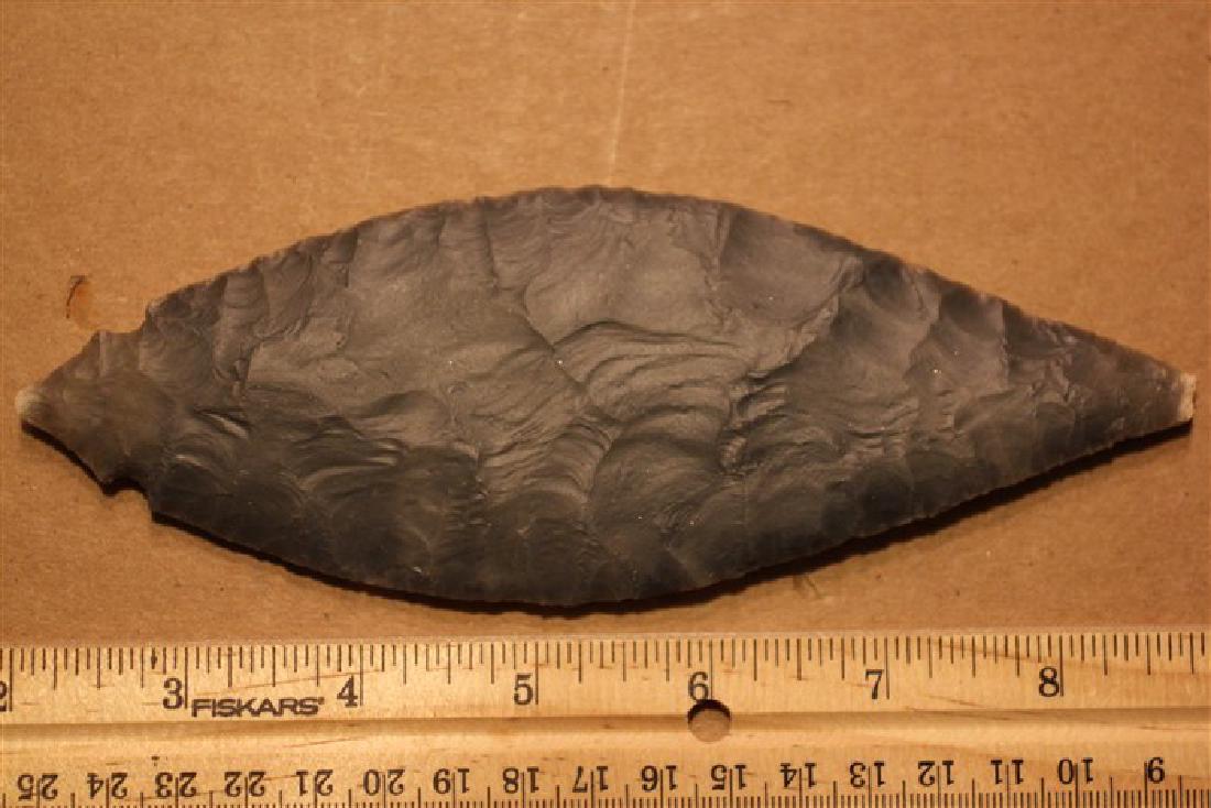 6 3/4" Hornstone Turkey tail arrowhead from Southern (1 of 2)