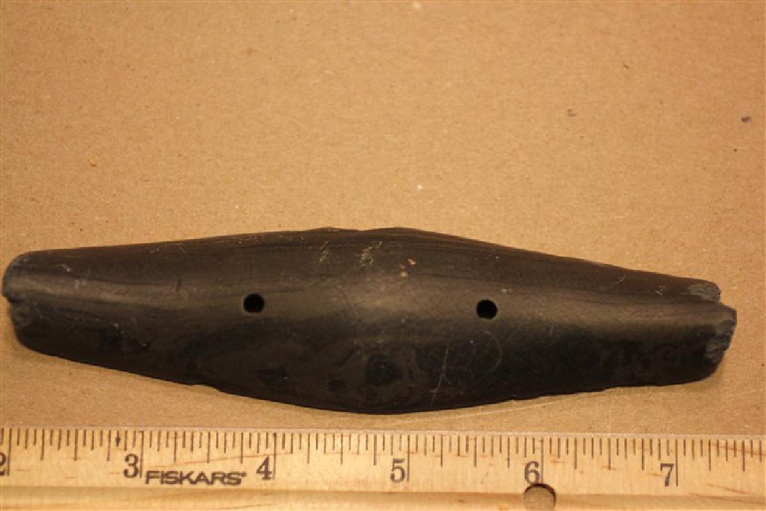 5 7/16" Bas Gorget w/ Imperfection: See Lot Title