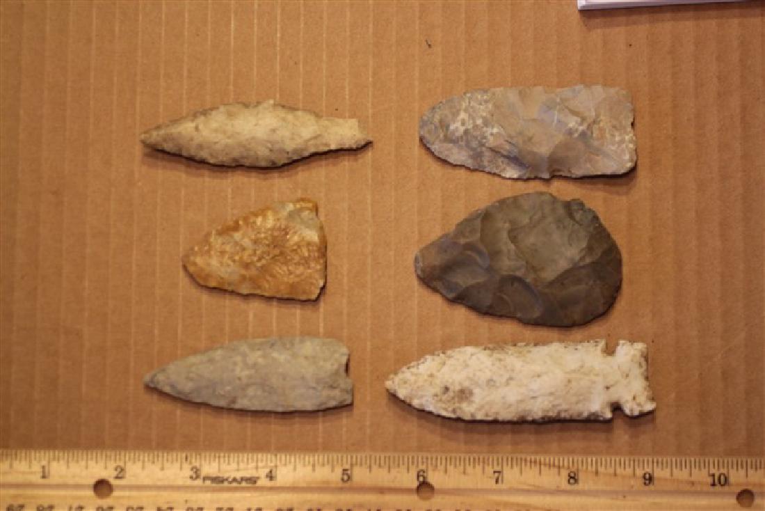 2-3 9/16" L 6 Missouri & Illinois Points: See Lot Title