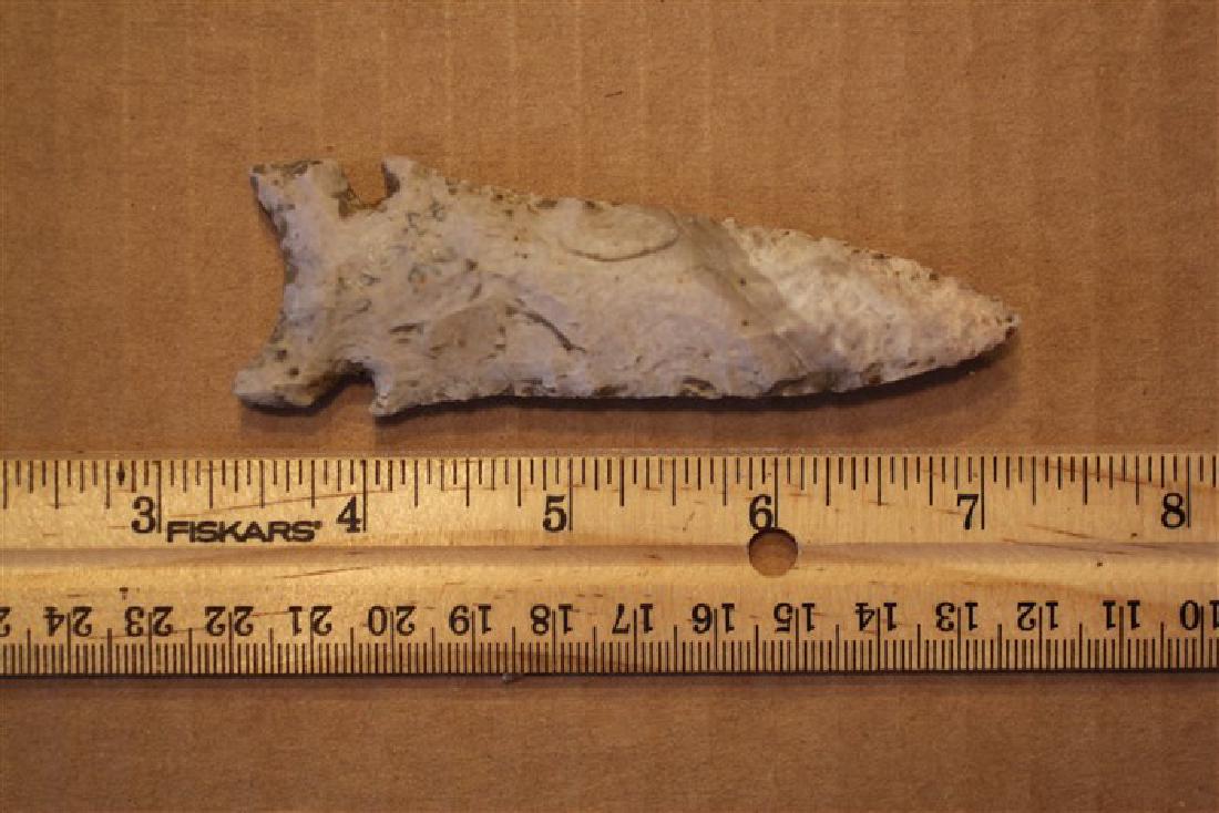 3 6/8" L 2-toned Cass County, Missouri, Graham Cave (1 of 2)