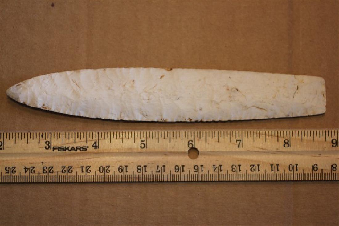 6 3/4" Collateral Flaking, Agate Basin, Ex Jess Ready (1 of 2)