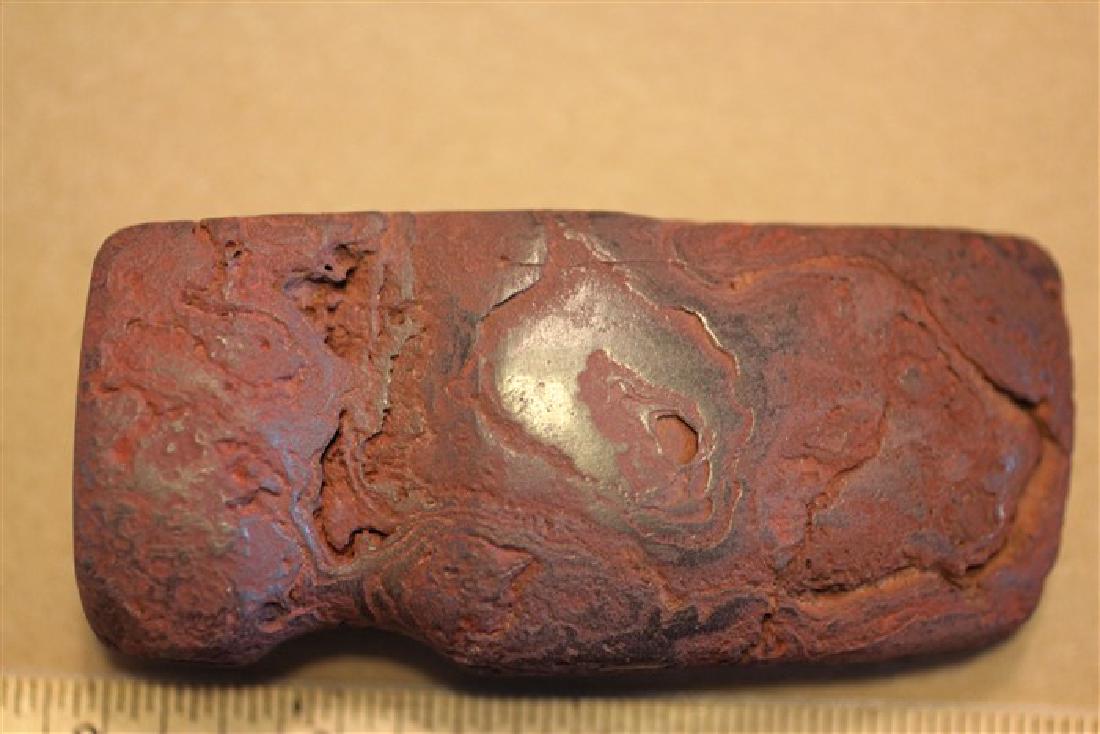 4 1/8" L Hematite Axe (1 of 2)