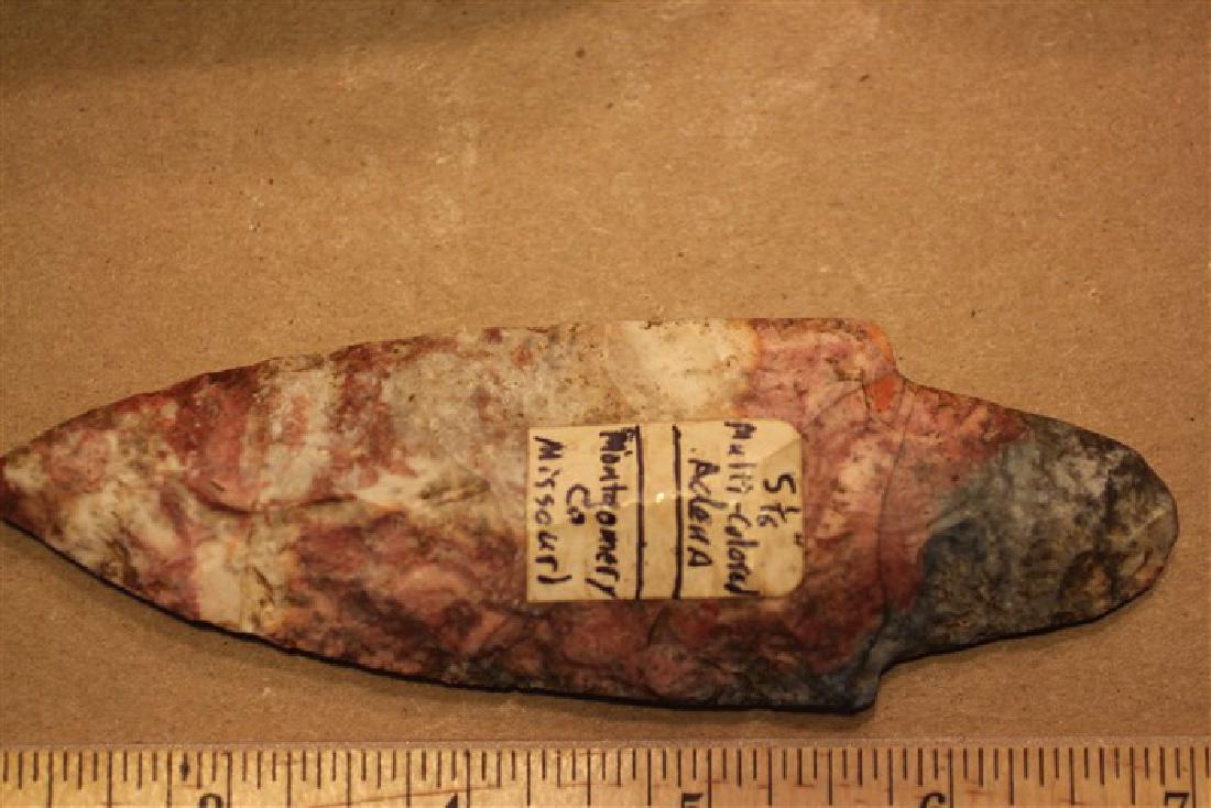 5 1/16" L Multi-Color Adena, Montgomery County, MO (1 of 2)