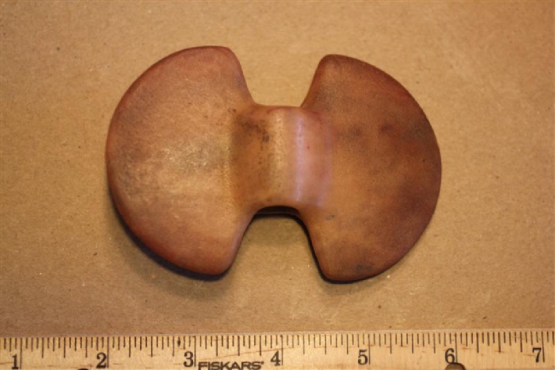 3 13/16" L Butterfly Bannerstone, Jersey County, IL (1 of 2)