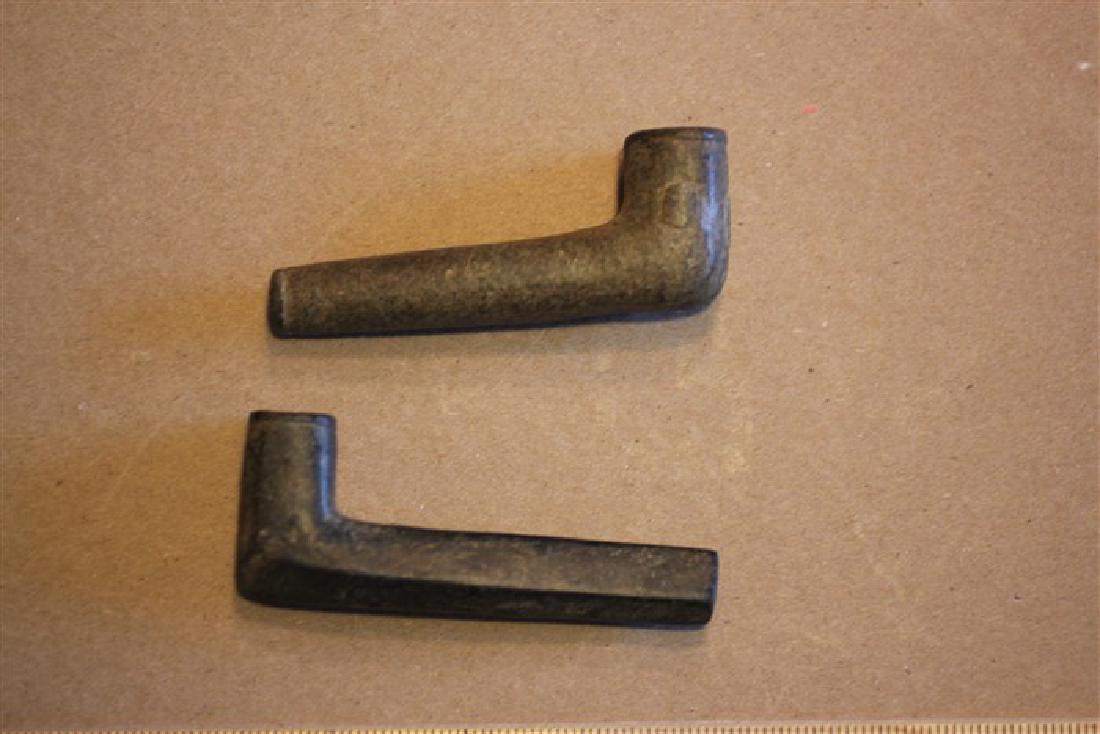 Two 3 1/2" L Hopewell Pipes, OHIO (1 of 2)