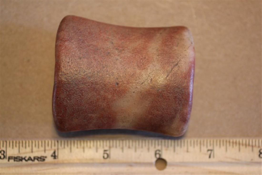 2 5/8" Quartz Hourglass Bannerstone, Madison County, IL (1 of 2)