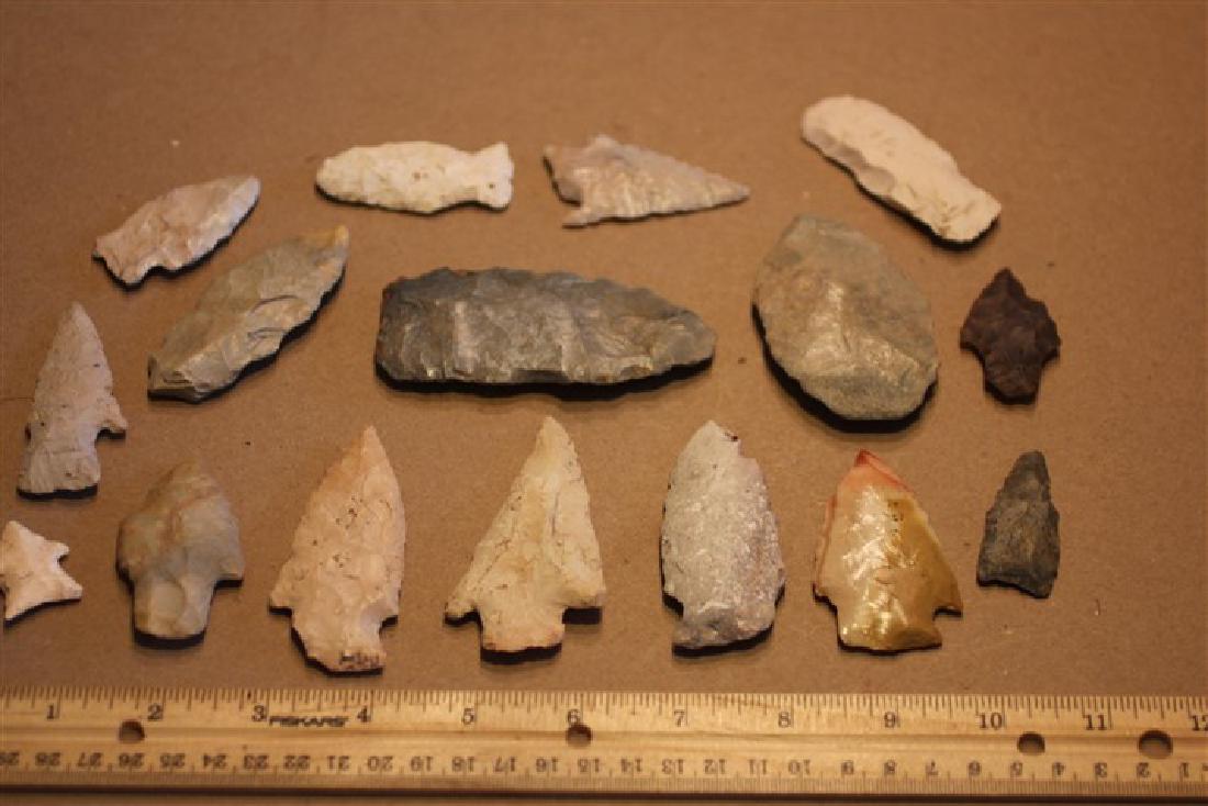 15 Miscellaneous Prehistoric Points (1 of 1)
