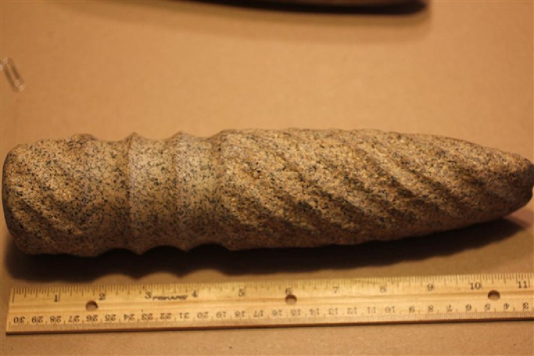 11 1/8" Triple Grooved Ceremonial Axe, California (1 of 1)