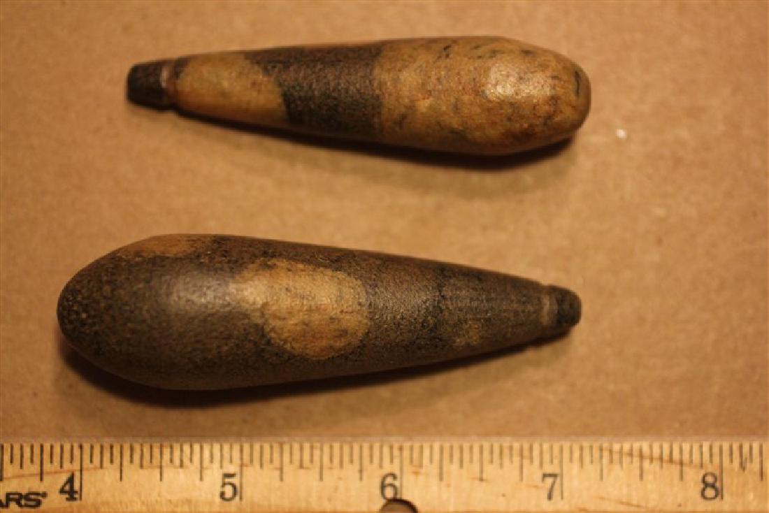 2 3/4" L & 3 1/16" Plummets, Pike CO., IL (1 of 1)