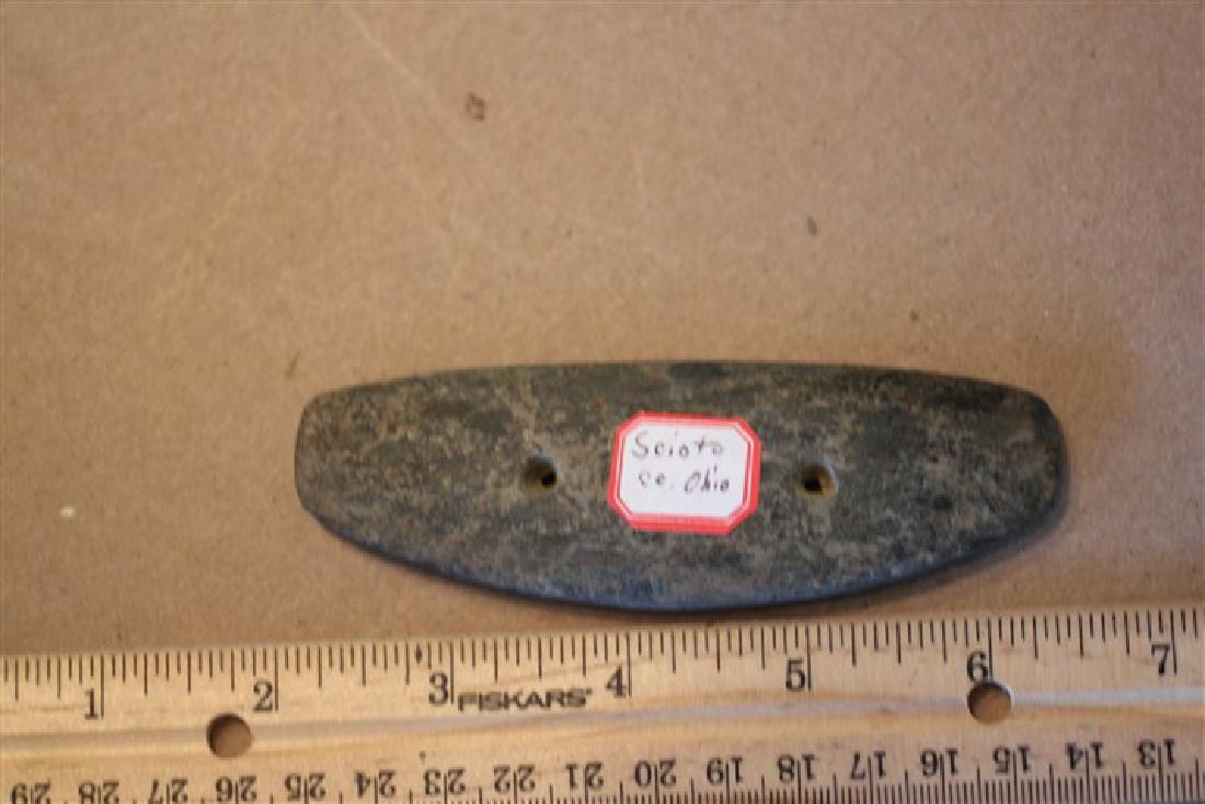4 5/16'L Gorget, Scioto Co., Ohio (1 of 2)
