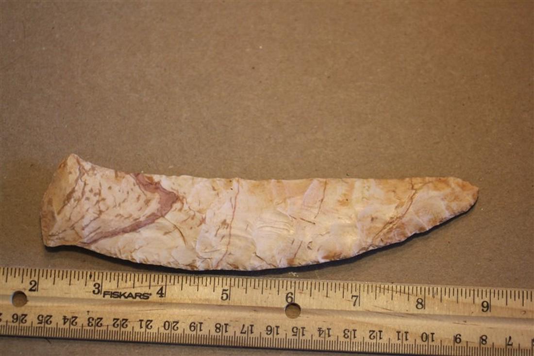 7" L Munker's Creek Curved Knife, Kansas (1 of 2)