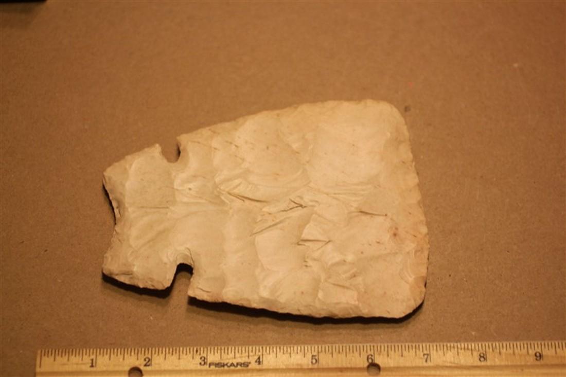 6 1/8" L x 4 12" w Notched Hoe (1 of 2)