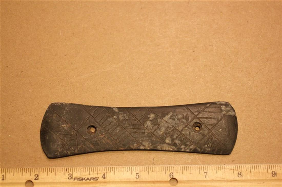 6" Indian Type Gorget (1 of 2)