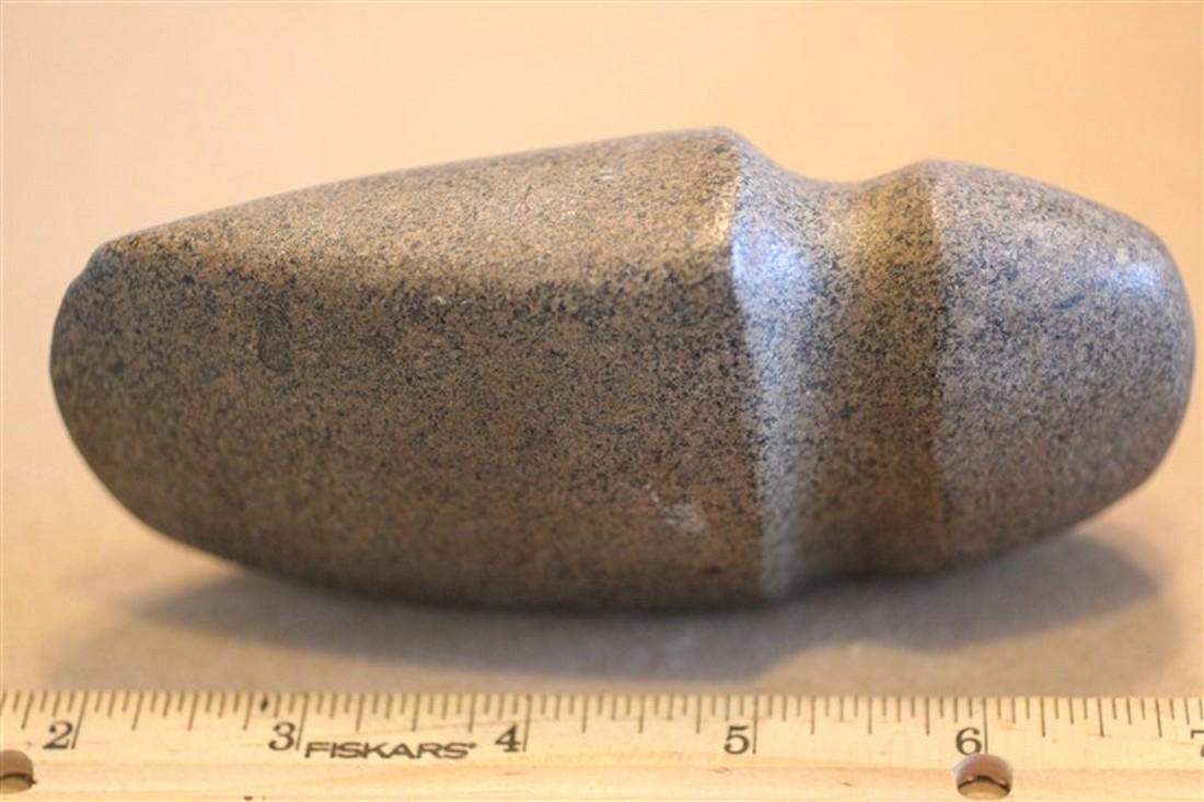 4 1/8" L 3/4 Grooved Axe, Jersey Co., Ilinois (1 of 2)