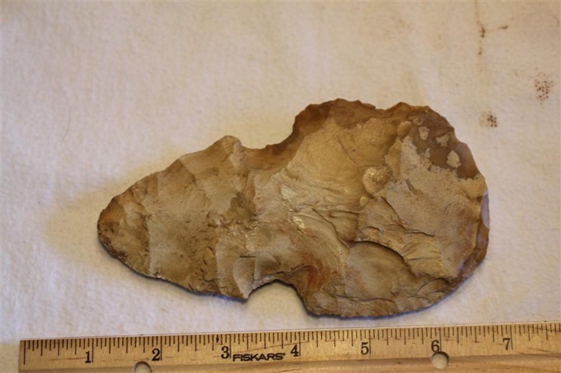 5 11/16" L Grooved Hoe, Madison Co., Illinois (1 of 2)