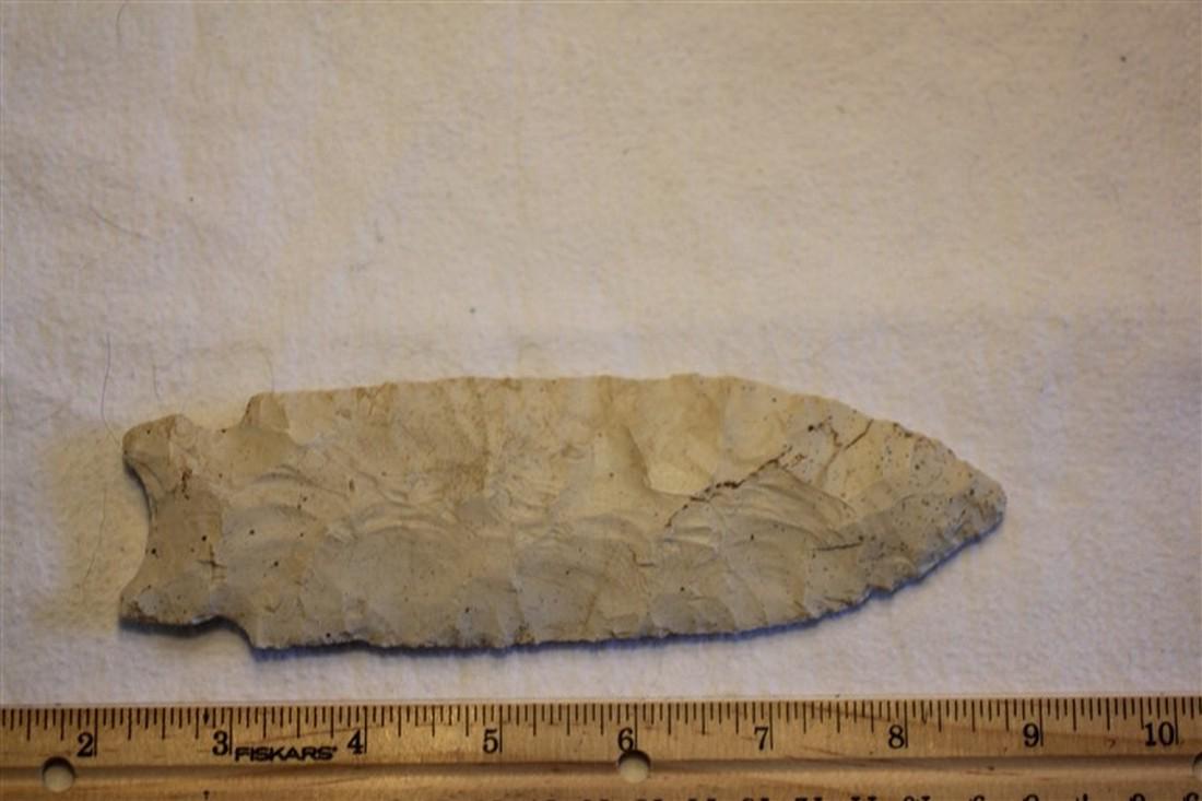 6 3/4" L Hemphill side Notched Blade, Brown Co., (1 of 2)