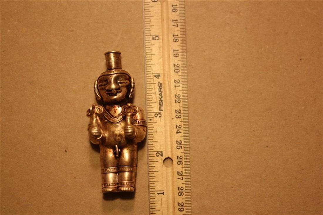 3 9/16"L Peruvian Type Male Figure (1 of 2)