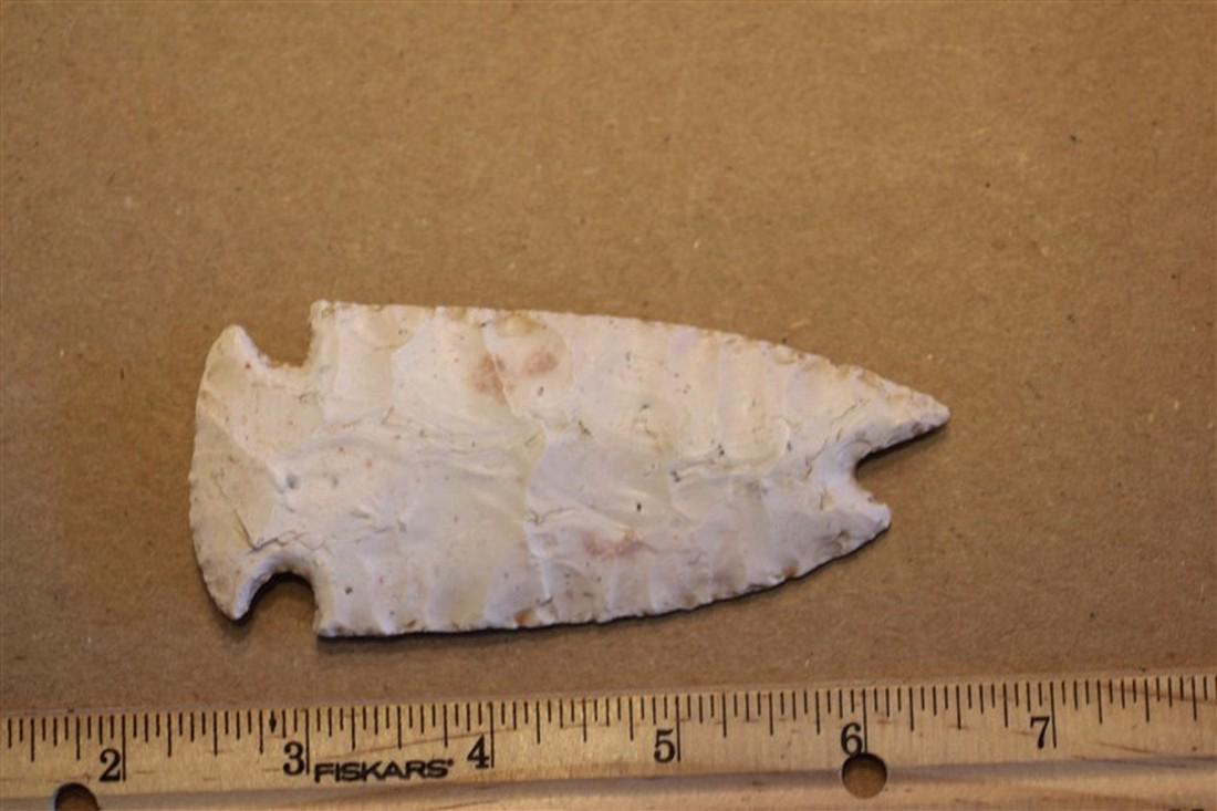 4 1/8"L Mussel Shell Ensor Opener Point, TX (1 of 2)