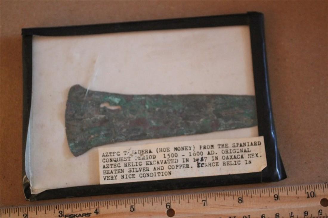 5 5/8" Aztec Money 1500-1600 AD (1 of 1)