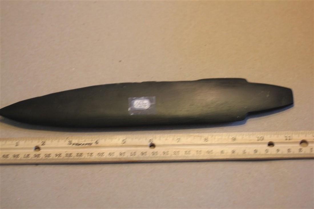 11 1/2"L Slate Spear Point Ex: Palmer Collection (1 of 2)