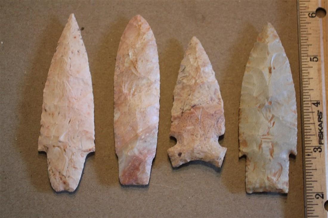 11 Misc Arrowheads, MO and IL (1 of 7)