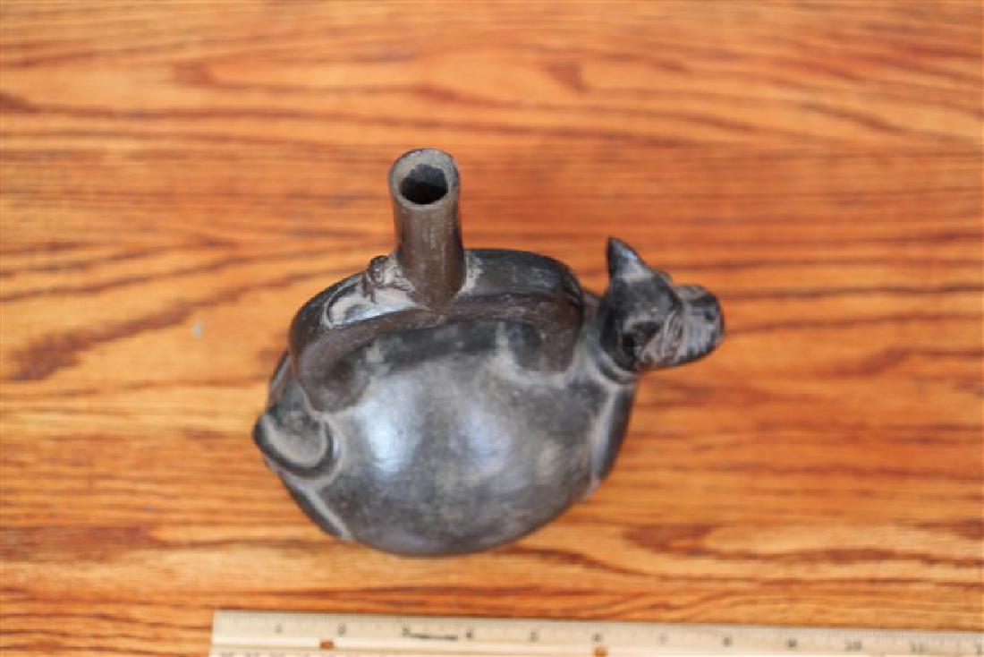 7 1/2"L x 9"H Peruvian Stirrup Bottle (1 of 1)