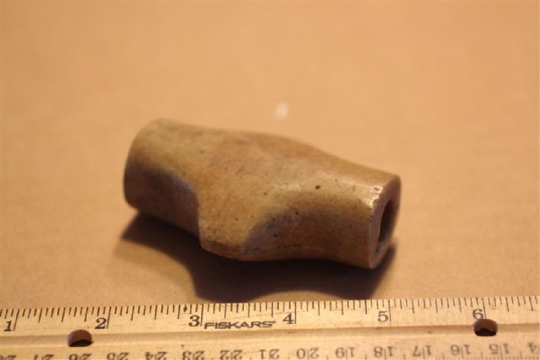 3 1/8"L Bottle Bannerstone, Ohio: See Lot Title