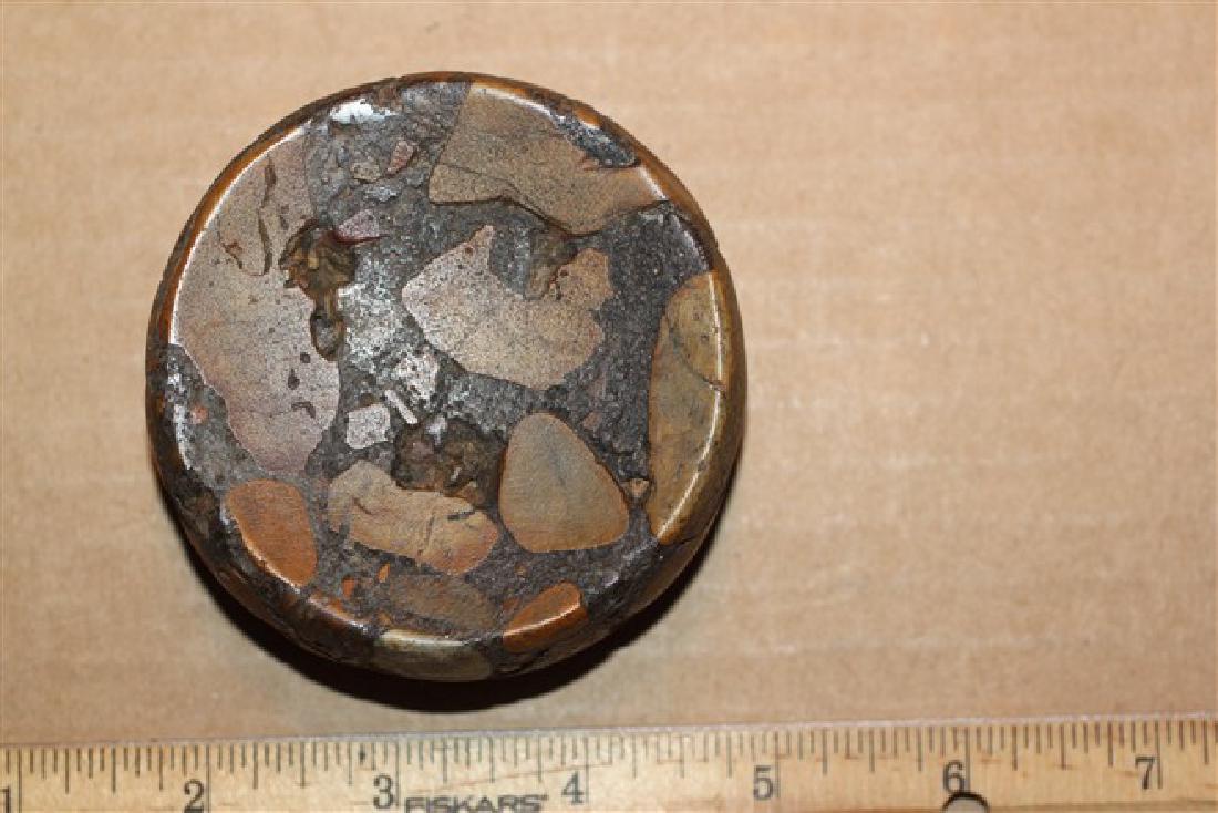 3 1/16'W x 1 3/4'H Porphyry Discoidal, Missouri (1 of 2)