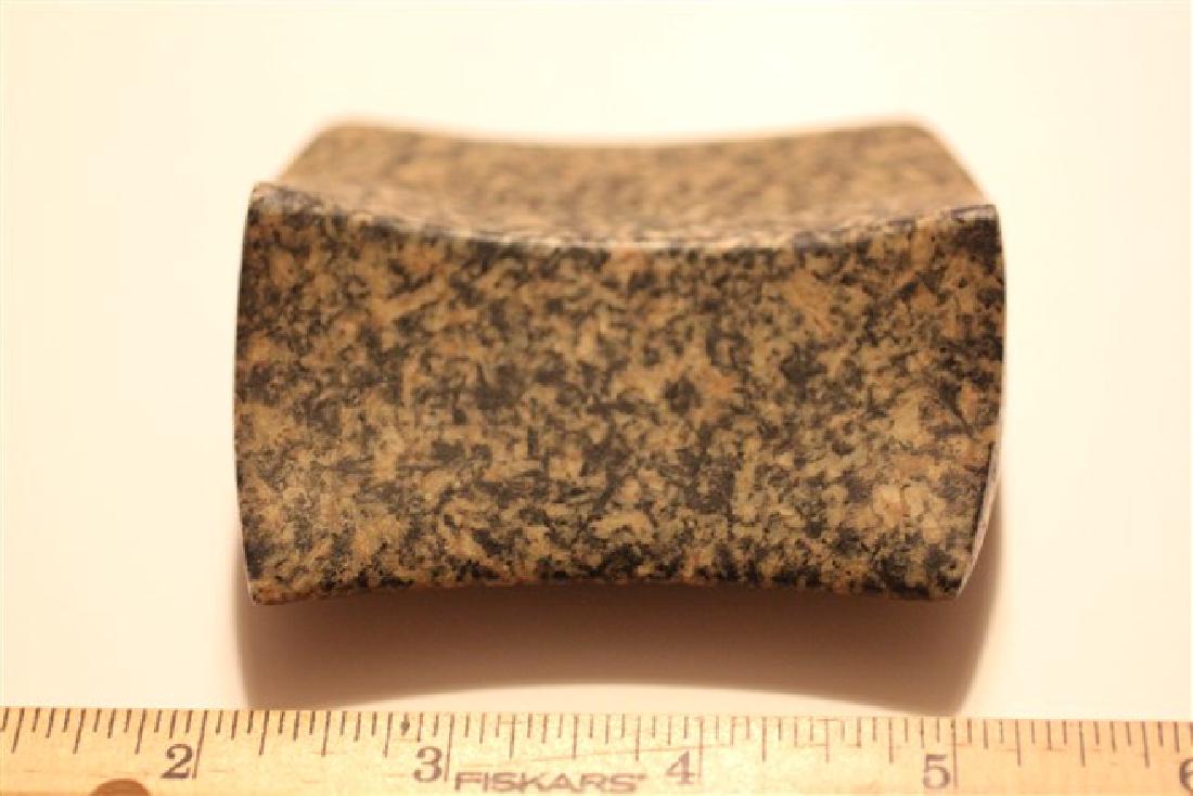 3 c1/4" x 2 7/8" Saddleback Bannerstone, Pettis co., (1 of 3)