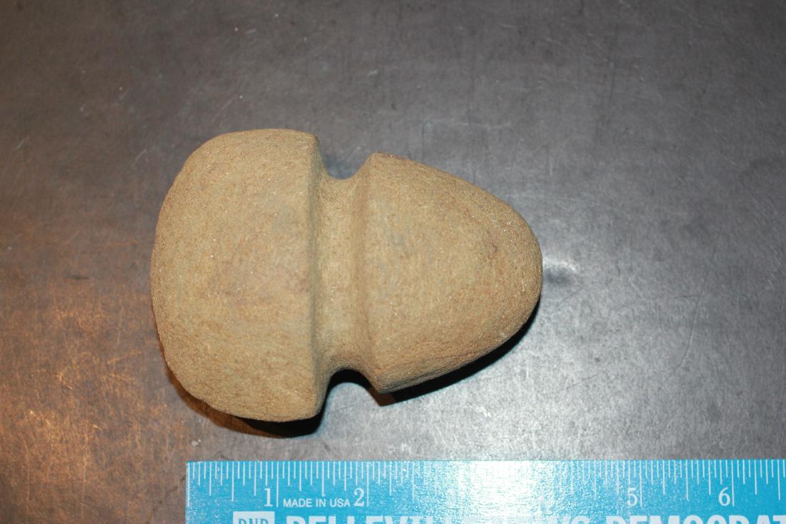 4 1/4"L x 3 3/16"W Full Grooved Axe (1 of 2)