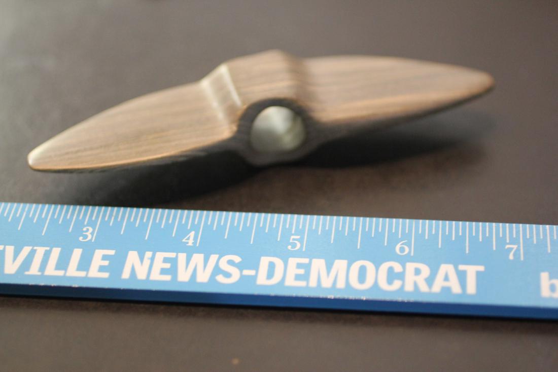 3 1/4"L Wing Slate Bannerstone, Ohio (1 of 1)