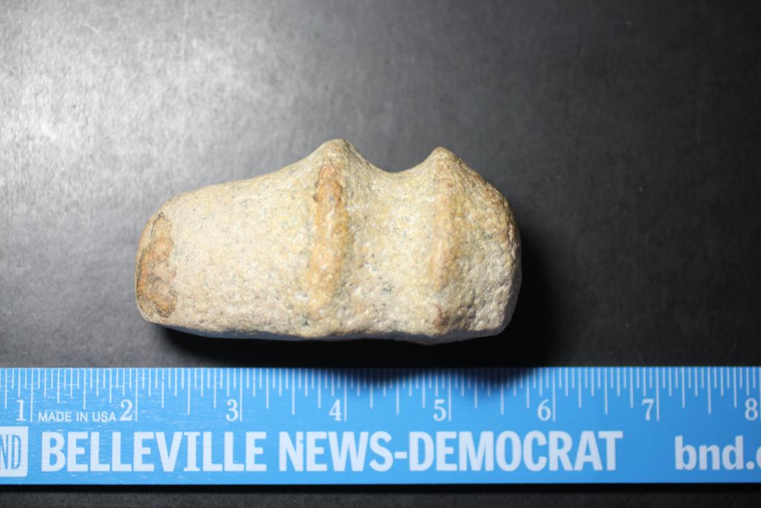 3 5/8'L 3/4 Trophy 3/4 Grooved Axe, Calhoun Co.,: See Lot Title