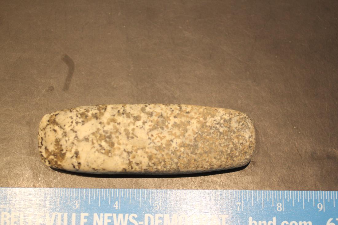 5 5/16" Porphyry Celt, Ralls Co., Missouri: See Lot Title