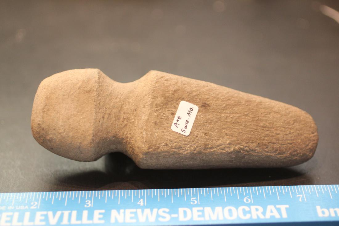 5 11/16"L Full Grooved Axe, Southern Missouri (1 of 2)