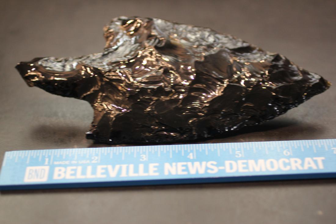 7 1/4'L Obsidian Spear, Mexico (1 of 1)