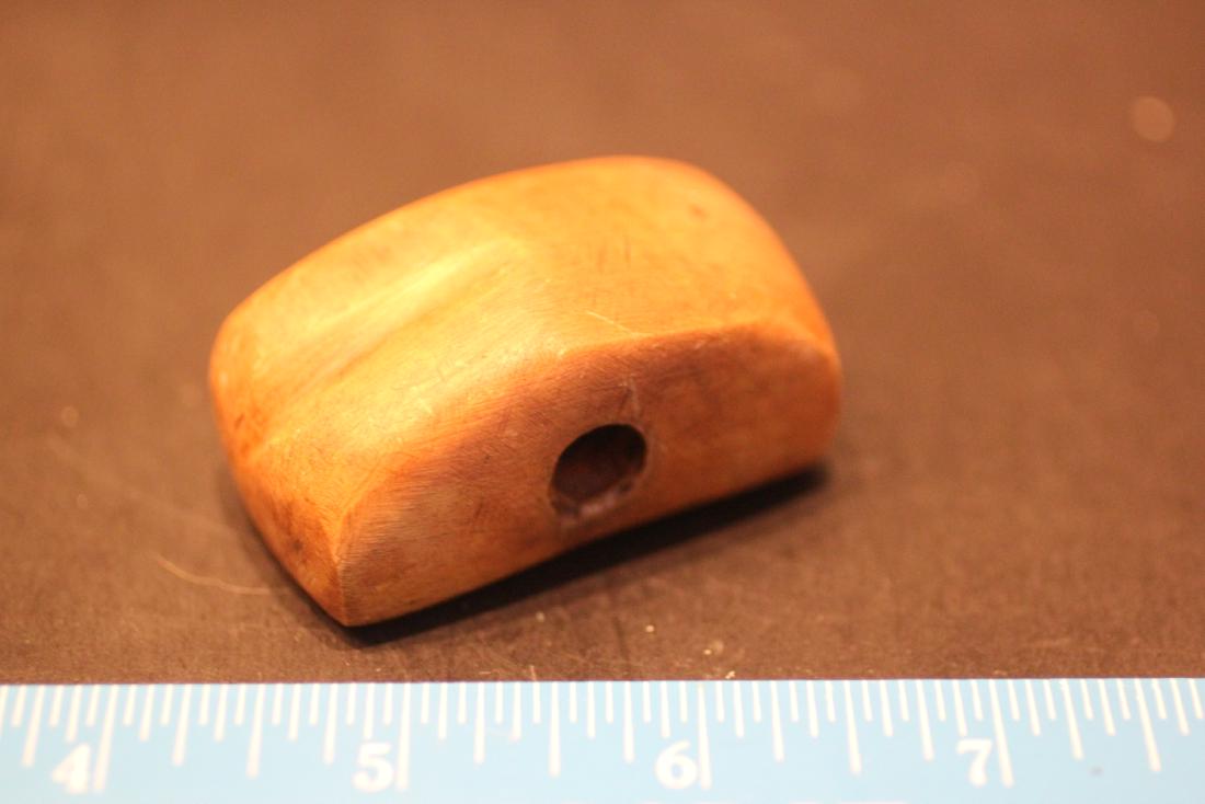 2 3/16'L x 1 1/4"W Bannerstone, Indiana: See Lot Title