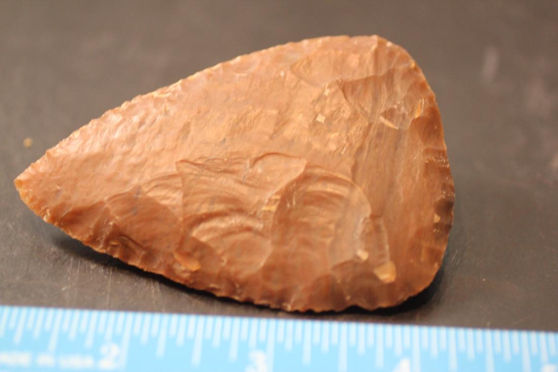 3 1/4"x 2 3/16" Root Beer Flint North Blade, (1 of 3)
