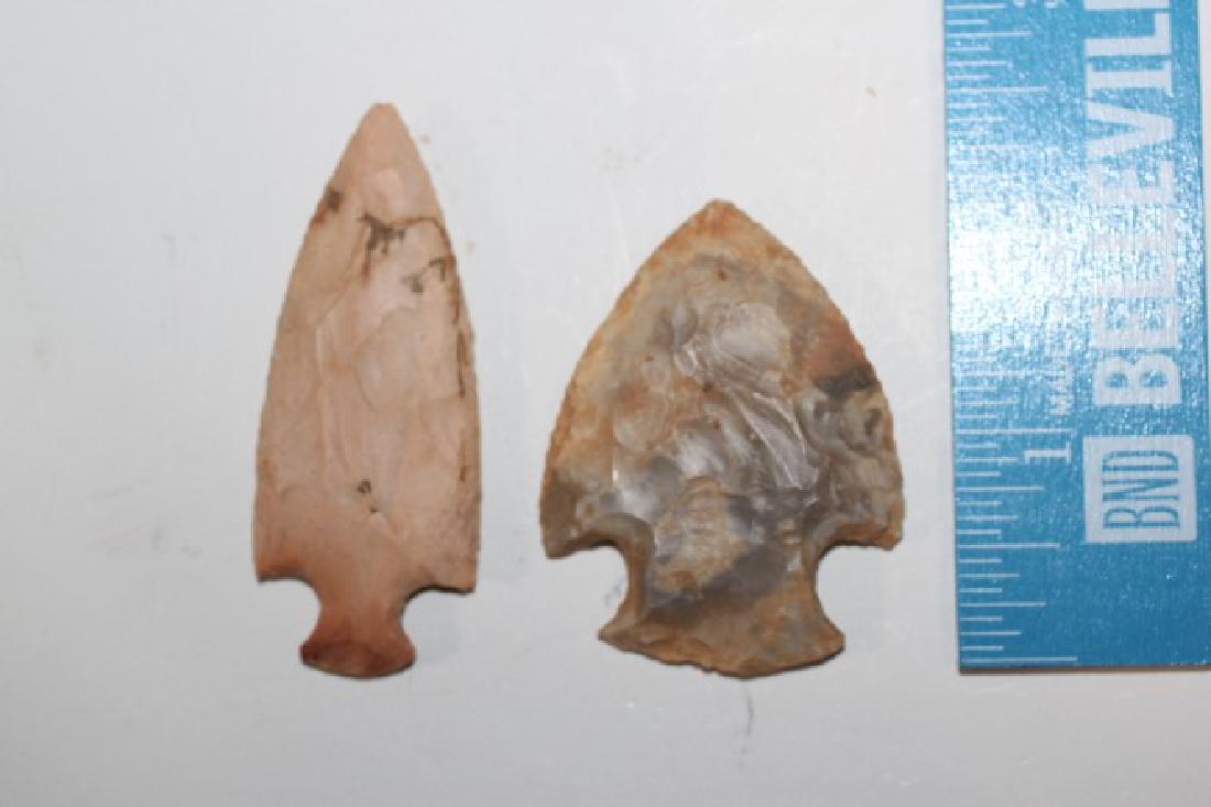 2 1/2"L Table Rock Bottle Neck & 2 1/16"L Snyder Pt., (1 of 2)