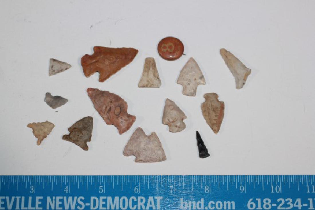 Group of Bird Points, St. Clair Co., Illinois (1 of 1)
