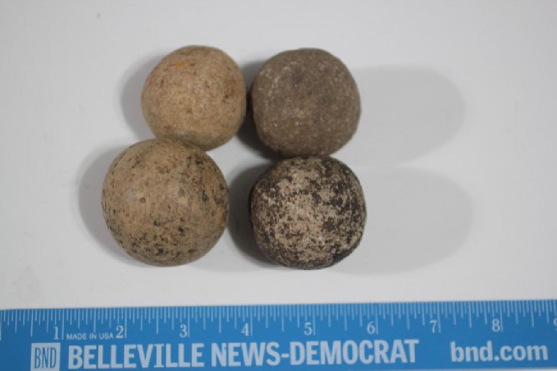 Four Game Balls, Old Rt 40, Collinsville, Illinois (1 of 1)