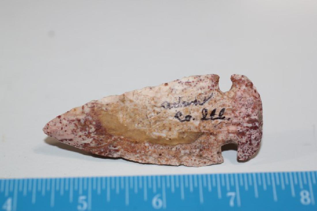 3 1/4"Hopewell Gibson, Adams Co., Illinois: See Lot Title