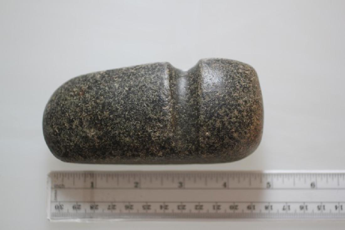 4 7/8â€L Â¾ Grooved Axe,  Mackinaw River, Tazwell Co., (1 of 2)