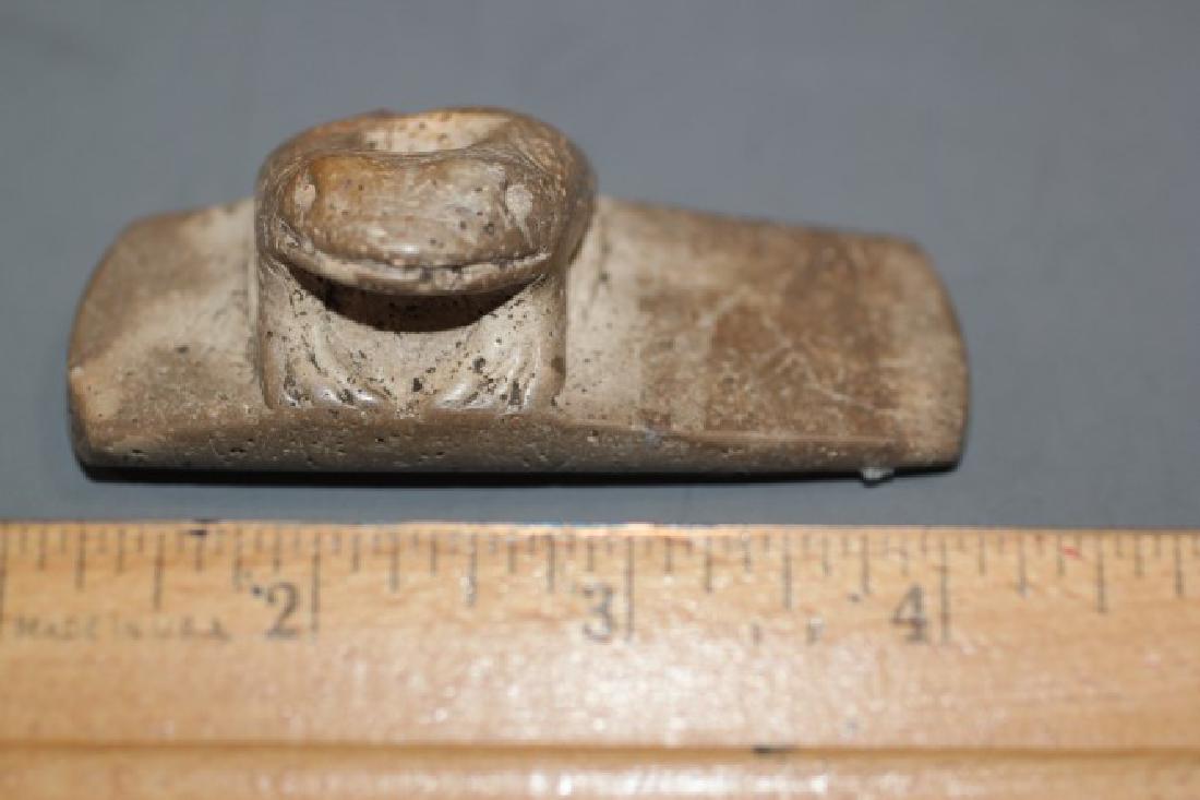 3 1/4â€L Platform Frog Pipe. Tennessee (1 of 2)