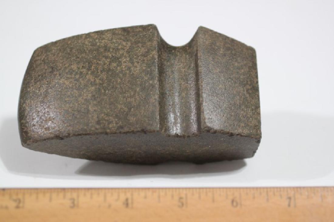 5â€L x 2 1/2â€W Â¾ Grooved Axe, Madison Co., Illinois: See Lot Title