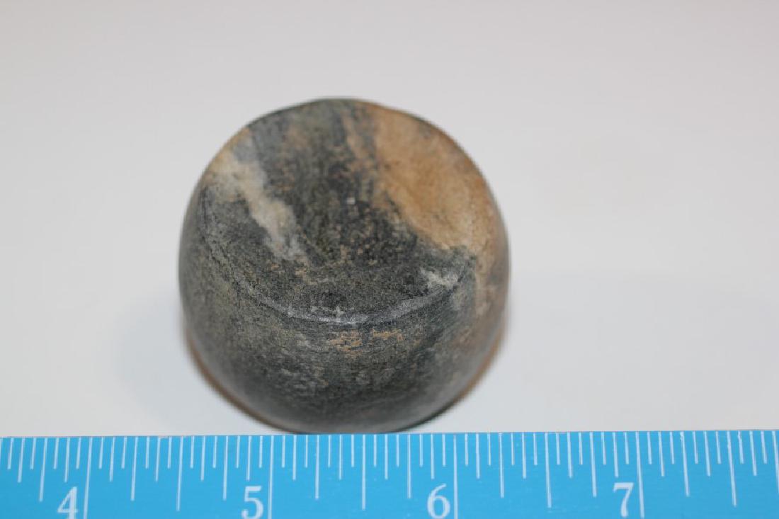 2"W x 1 3/16"H Discoidal, Cahokia, Illinois (1 of 2)