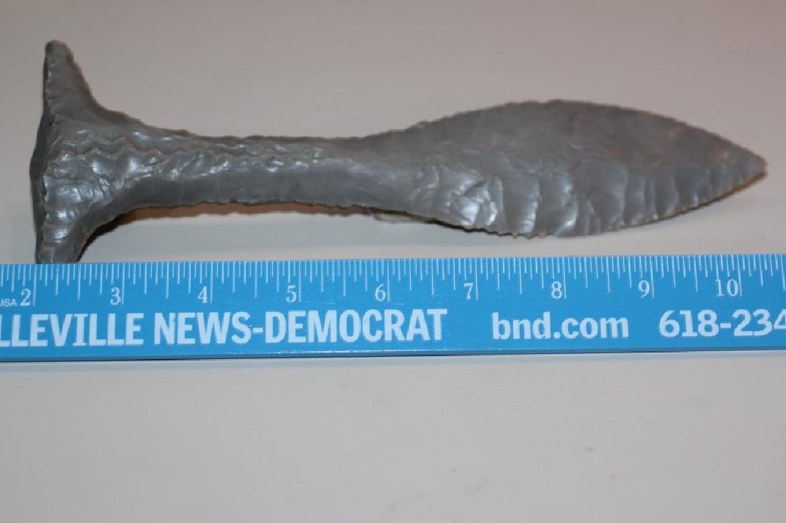 9 1/4"L Danish Flint Spear: See Lot Title
