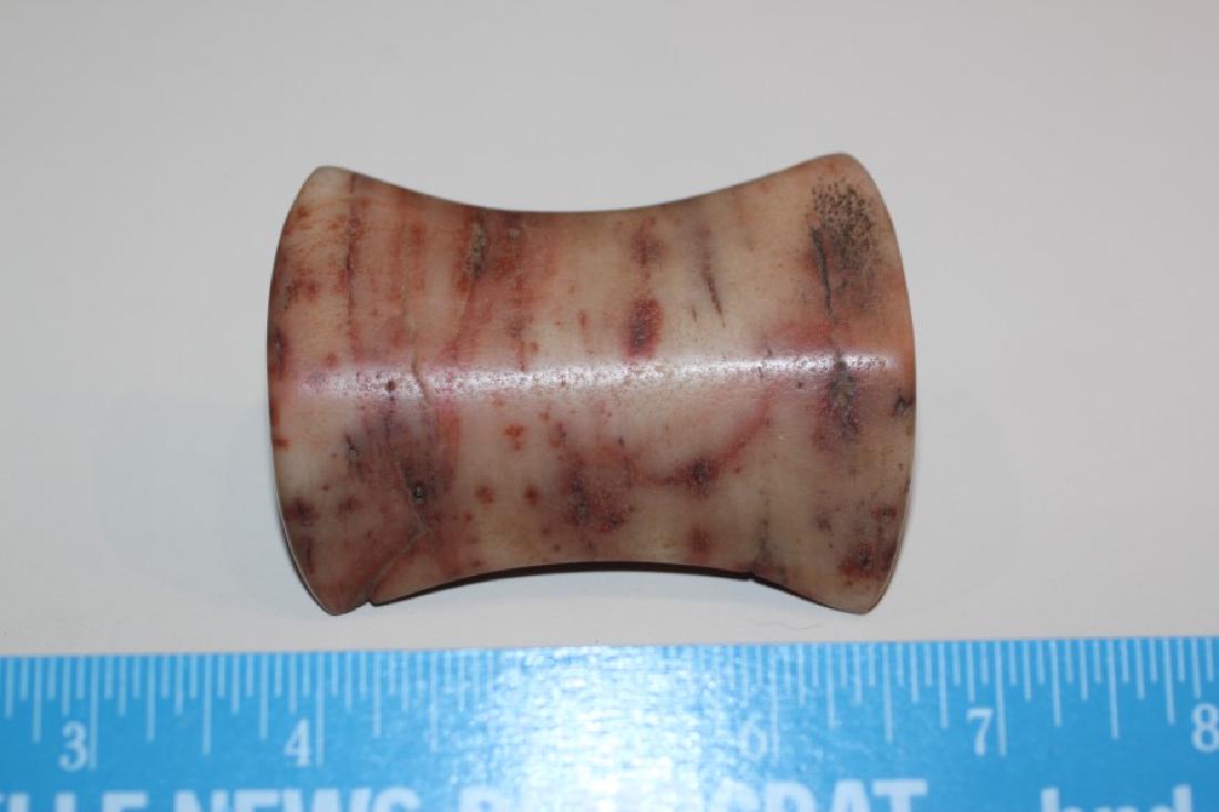 3 1/16'L Quartz Hourglass Bannerstone, Illinois (1 of 2)