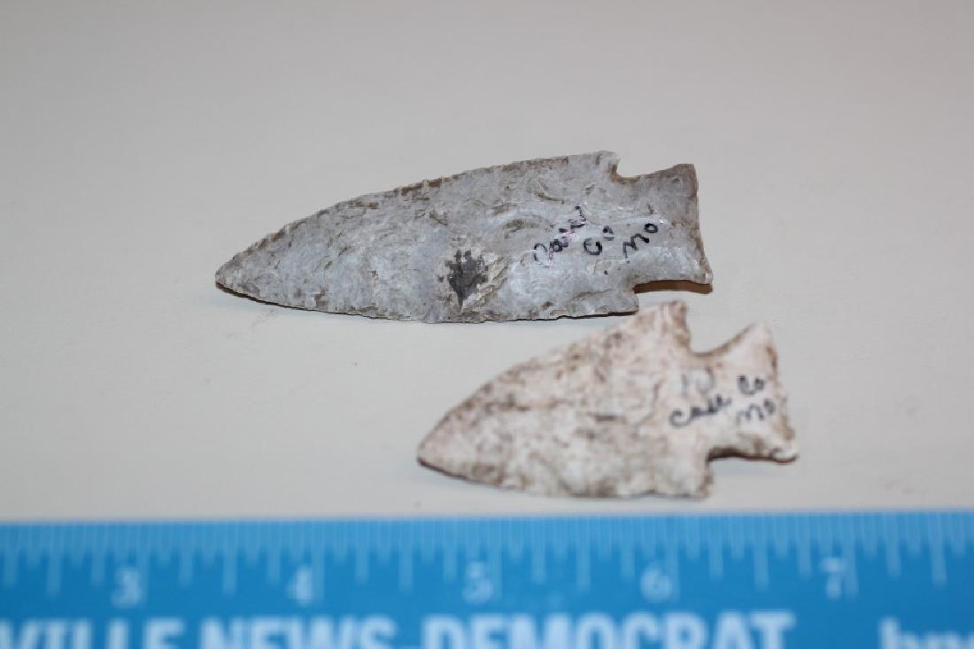 2 5/16'L and 3 5/16'L Hardin Barbs, Cass Co., Missouri (1 of 2)