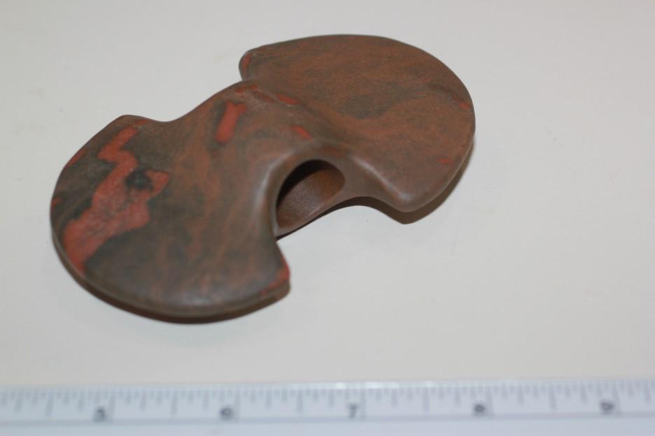 4"L x 2 7/16"W Winged Bannerstone. Cape Girardeau,: See Lot Title