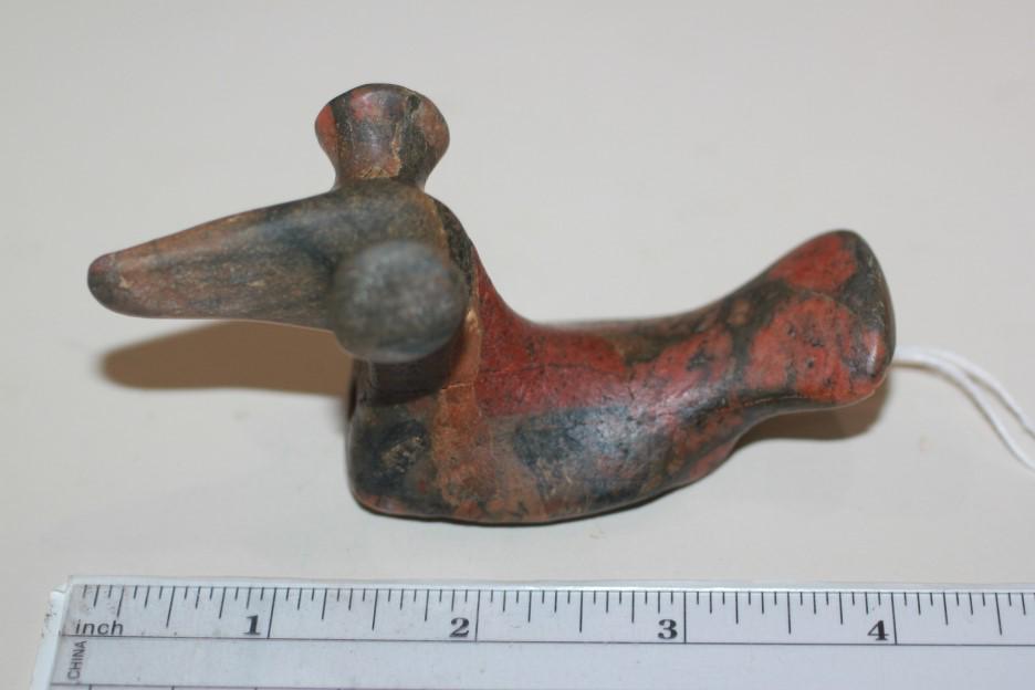 3 15/16" Popeyed Birdstone, Cape Girardeau, Missouri: See Lot Title